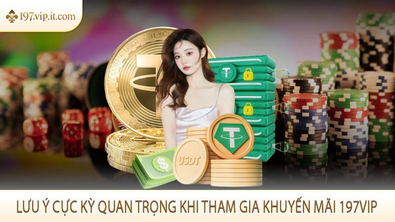 Lưu ý cực kỳ quan trọng khi tham gia khuyến mãi 197VIP